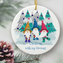 Natal com meu Gnomies Personalizado Gnomo