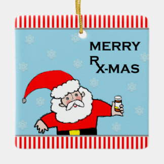 Ornamento De Cerâmica Natal da enfermeira
