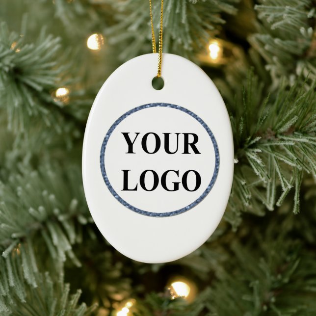 Ornamento De Cerâmica Natal da família de fotos personalizadas (Árvore)