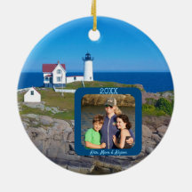 Natal da Família Nubble Lighthouse