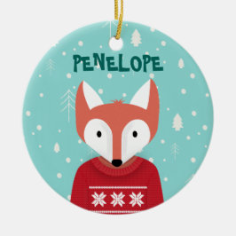 Ornamento De Cerâmica Natal da floresta