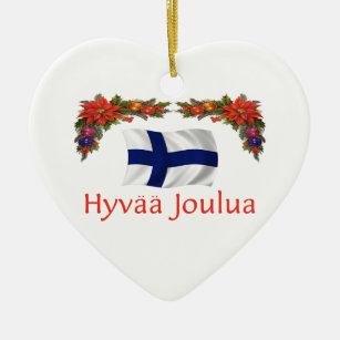 Ornamento De Cerâmica Natal de Finlandia