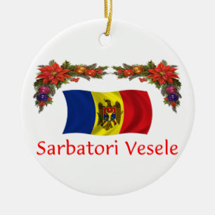 Ornamento De Cerâmica Natal de Moldova