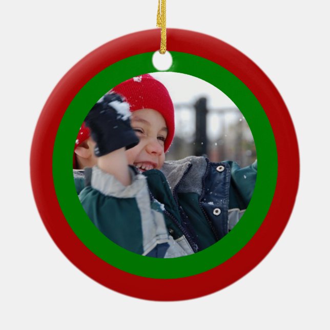 Ornamento De Cerâmica Natal de Scribbleprint (Traseira)