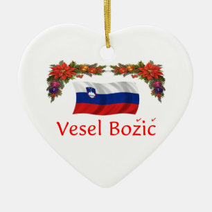 Ornamento De Cerâmica Natal de Slovenia