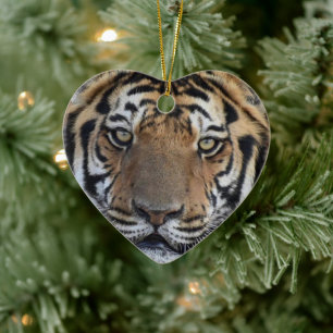 ORNAMENTO DE CERÂMICA ***NATAL DO TIGRE***