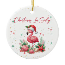 Natal em julho Flamingo