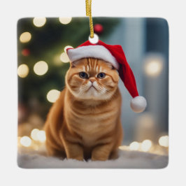 Ornamento De Cerâmica Natal Exótico