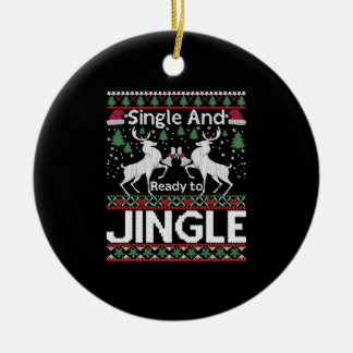 Ornamento De Cerâmica Natal Feio