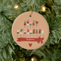 Natal Feliz ASL Aconchegante Personalizado