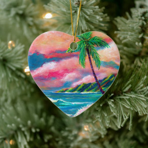 Ornamento De Cerâmica Natal na Costa