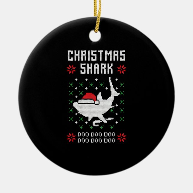 Ornamento De Cerâmica Natal - Natal Feio (Frente)