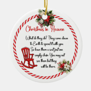 Ornamento De Cerâmica Natal no Céu O que eles fazem?