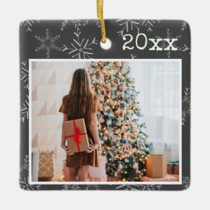 Ornamento De Cerâmica Natal personalizado