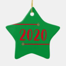 Natal personalizado 2020 em formato estelar