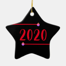 Natal personalizado 2020 em formato estelar