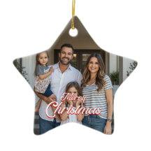 Natal Personalizado com Nome da Família e Foto