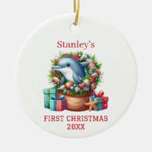 Natal Personalizado de Golfinho