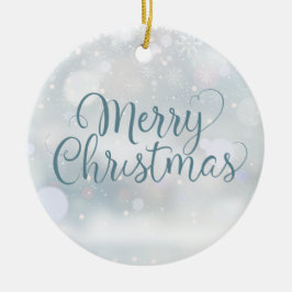 Ornamento De Cerâmica Natal Personalizado de Melhor Amigo