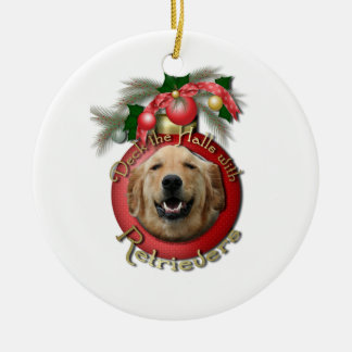 Ornamento De Cerâmica Natal - plataforma os salões - Retrievers - Mickey