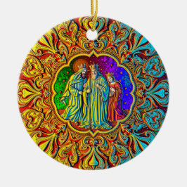 Ornamento De Cerâmica NATAL ~ Três Reis ~