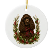 Natal Vintage Chocolate Cocker Spaniel