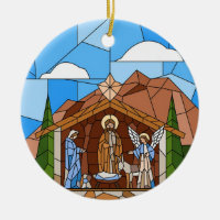 Natividade Arte de Vidro Arrefecida, Nascimento de