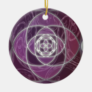 Ornamento De Cerâmica Nautilina Ornament