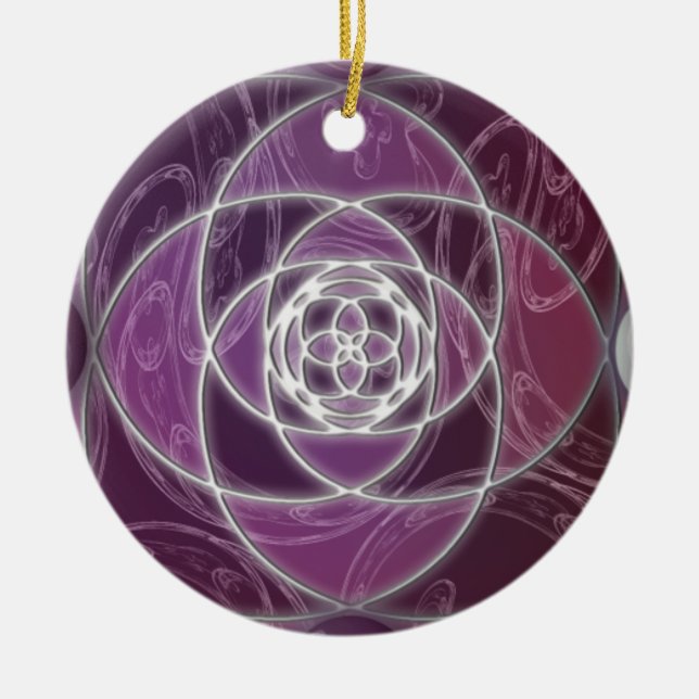 Ornamento De Cerâmica Nautilina Ornament (Frente)