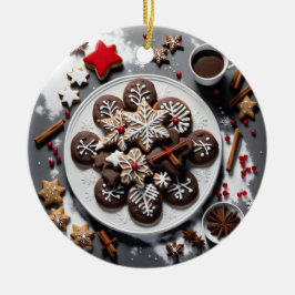 Ornamento De Cerâmica Navidad 1 - 001