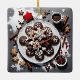 Ornamento De Cerâmica Navidad 1 - 001