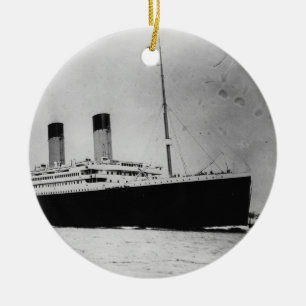 Ornamento De Cerâmica Navio a vapor RMS do forro de passageiro titânico