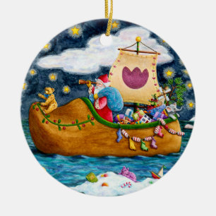 ORNAMENTO DE CERÂMICA NAVIO CALÇADO NEERLANDÊS, ICEBERGS, BALEIA, URSO
