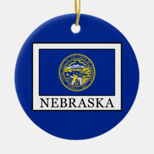 Ornamento De Cerâmica Nebraska