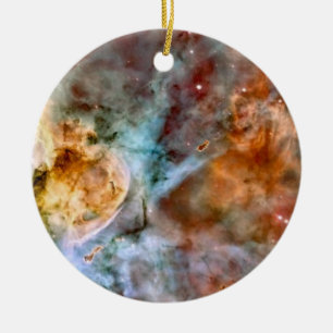 Ornamento De Cerâmica Nebulosa Carina NASA Telescópio Hubble Foto Espaci