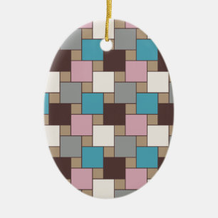 Ornamento De Cerâmica Néctar Rosa Elegante