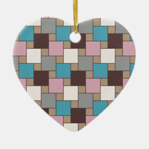 Ornamento De Cerâmica Néctar Rosa Elegante