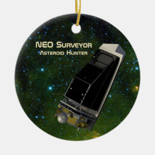 Ornamento De Cerâmica NEO Surveyor Asteroid Hunter