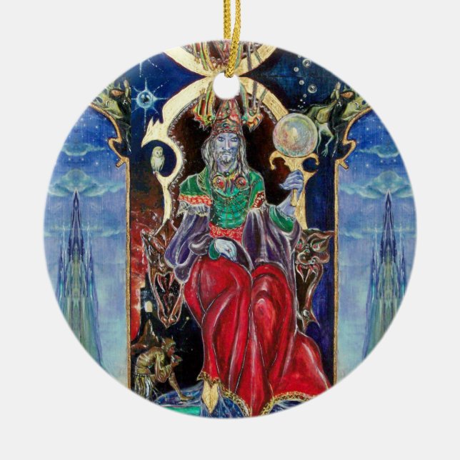 ORNAMENTO DE CERÂMICA NEUROMANCER (Frente)