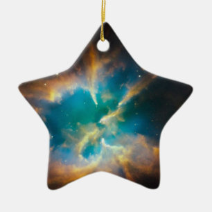Ornamento De Cerâmica NGC 2818 Nóbulos planetários a brilhar