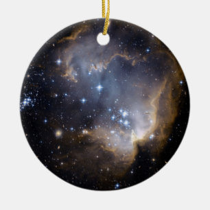 Ornamento De Cerâmica NGC 602 estrelas brilhantes NASA