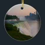 Ornamento De Cerâmica Niagara Falls<br><div class="desc">Uma imagem bonita eu descolei Niagara Falls ao visitar New York</div>