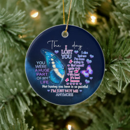 ORNAMENTO DE CERÂMICA NO DIA EM QUE EU TE PERDI