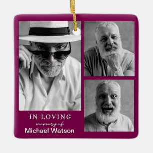 Ornamento De Cerâmica No Loving Memory Grandpa Funeral Memorial Keepsasa