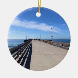 Ornamento De Cerâmica No Newport Pier, Newport Beach, Califórnia