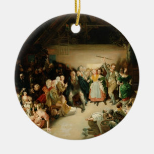 Ornamento De Cerâmica Noite de Snapp Apple