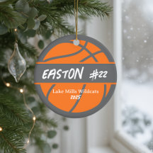 Nome do Jogador de Basquete Personalizado Ano Nata