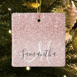 Ornamento De Cerâmica Nome Personalizado da Lista de Estilos Rosa Modern<br><div class="desc">Apresentamos nosso produto Moderno Link Glitter Sparkles Personalized Name, disponível exclusivamente no Zazzle! Faça uma declaração na moda e personalizada com este design espantoso que combina o encanto da brilho rosa com um toque moderno. Quer você esteja procurando um presente ou um especial para si mesmo, este produto é perfeito...</div>