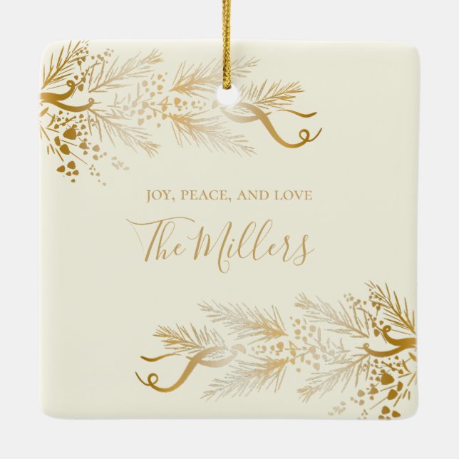 Ornamento De Cerâmica Nome Personalizado - Natal Exclusivo da Marcha Leg (Verso)