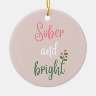 Ornamento De Cerâmica Nome Personalizado Pastel Rosa Sober Presente de N